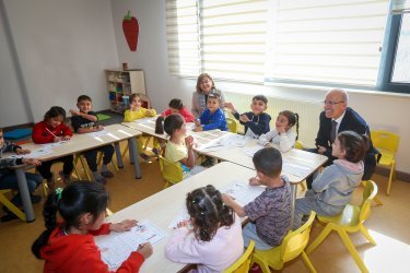 Eski Başbakan Yardımcısı Mehmet Şimşek, Gasmek Prof. Dr. Aziz Sancar Eğitim ve Sanat Merkezi’ni Ziyaret Etti