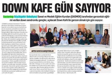 Down Kafe Gün Sayıyor